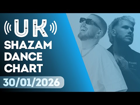 🇬🇧 SHAZAM UK DANCE CHART (30/01/2026) | TOP-50 & NEW-ENTRIES OVERVIEW