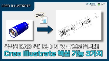 [3PCHAIN] 복잡한 CAD 분해도, 이제 