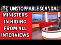 Ministers Hiding from Journalists This Morning