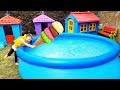 Öykü'nün Dondurması Havuza Düştü! - For Kid Swimming Pool and İce Cream -Funny Oyuncak Avı