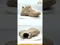 Anti Smash And Puncture Proof Construction Site Work Shoes- Sand | Wily Bear #safetyboots  #workboot