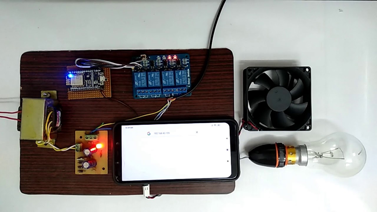 IOT BASED HOME AUTOMATION SYSTEM - YouTube