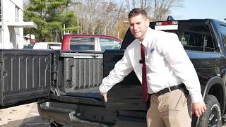 How to use the 2020 Ram 1500 Deployable Bed Step