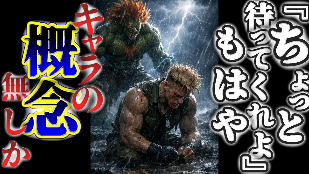 ちと待て。キャラの概念なしか…