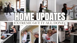 Home refresh ! Decorating, cleaning, and homemaking! Ranch house transformation !