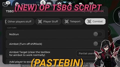 (NEW) OP TSB Script | Auto Kill, No Stun, Teleport, Aimbot, Esp & More! [Keyless & Free]