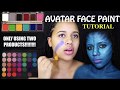 AVATAR FACE/BODY PAINT TUTORIAL! HALLOWEEN / COSPLAY MAKEUP TUTORIAL