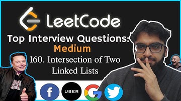 Intersection of Two Linked Lists - Leetcode 160