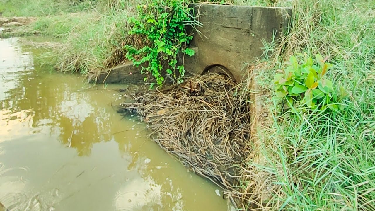 This Culvert Possible For Drain After Clean - Unclogged Culvert Drain