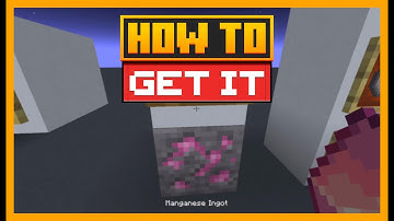 HOW TO GET MANGANESE IN MINECRAFT WITH THE MYTHIC METALS MOD