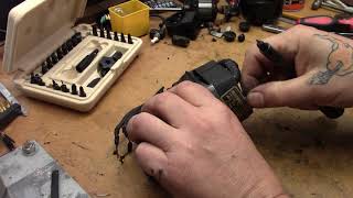 Singer 201-2  Rewire - Part 2a Rewiring the motor