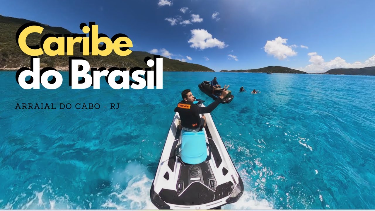 Aventura no Caribe Brasileiro! Arraial do Cabo