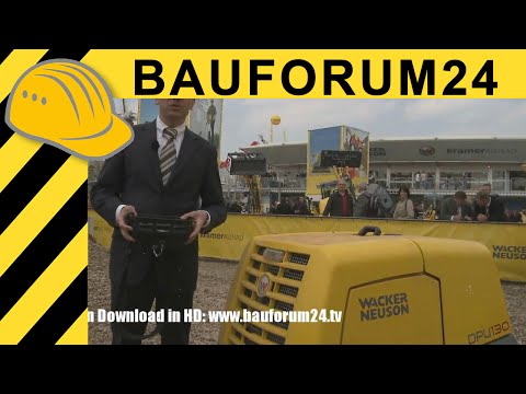 Wacker Neuson Rüttelplatte DPU 130 - bauma