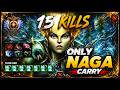ONLY NAGA | IMMORTAL MACRO DESTROYS THE ENTIRE MAP