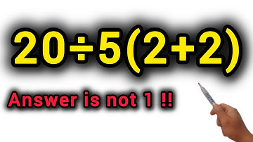POV: Most People Get This Simple Math Question Wrong!