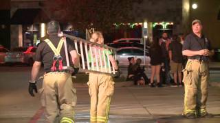 Katy Texas Roadhouse Restaurant Fire - Raw 03 31 16