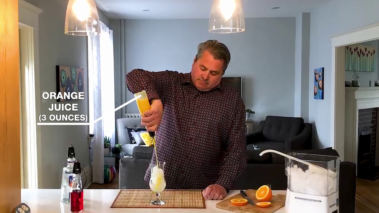 Tequila Sunrise Cocktail YouTube