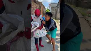 Spider-Man is so pitiful, and this is the ending.#spiderman #viral #shorts
