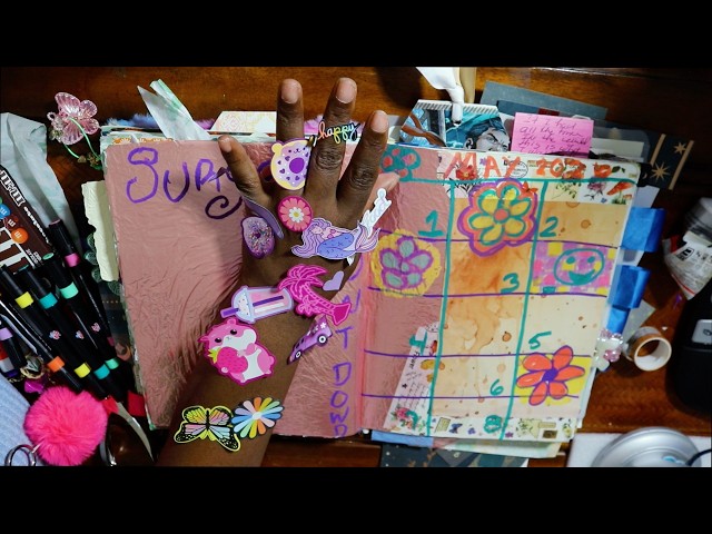 Surgery Date Count Down | Scrabooking Art Journaling 41 ASMR Calming Sounds