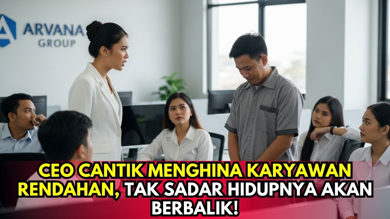 CEO Cantik Menghina Karyawan Rendahan, Tak Sadar Hidupnya Akan Berbalik!