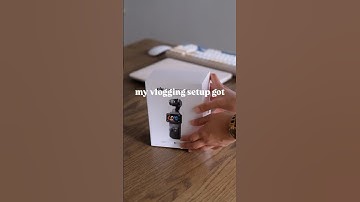 My vlogging setup just received an exciting upgrade ✨❤️📷 DJI OSMO POCKET 3 🥰 #dji #djiosmopocket3