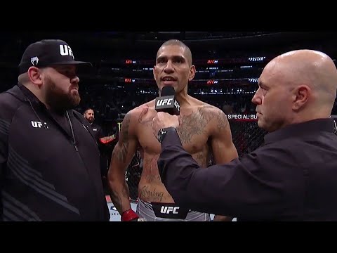 UFC 268: Alex Pereira Octagon Interview