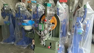 Dual Feeder Automatic Feeding Eyelet And Washer Machine RM-E35T