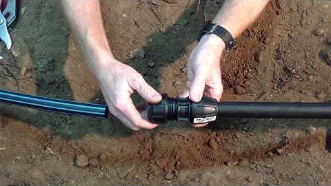 How to transition from rural to metric poly pipe using Philmac compression fittings