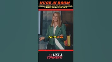 HUGE AI BOOM: ORACLE SIGNS MULTI-BILLION DEALS, SHARES JUMP OVER 25% | Oracle Stock | CoverTrack
