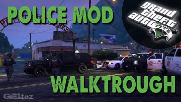 GTA5: Police mod Walk through, Tips LSPDFR 0.1e Beta