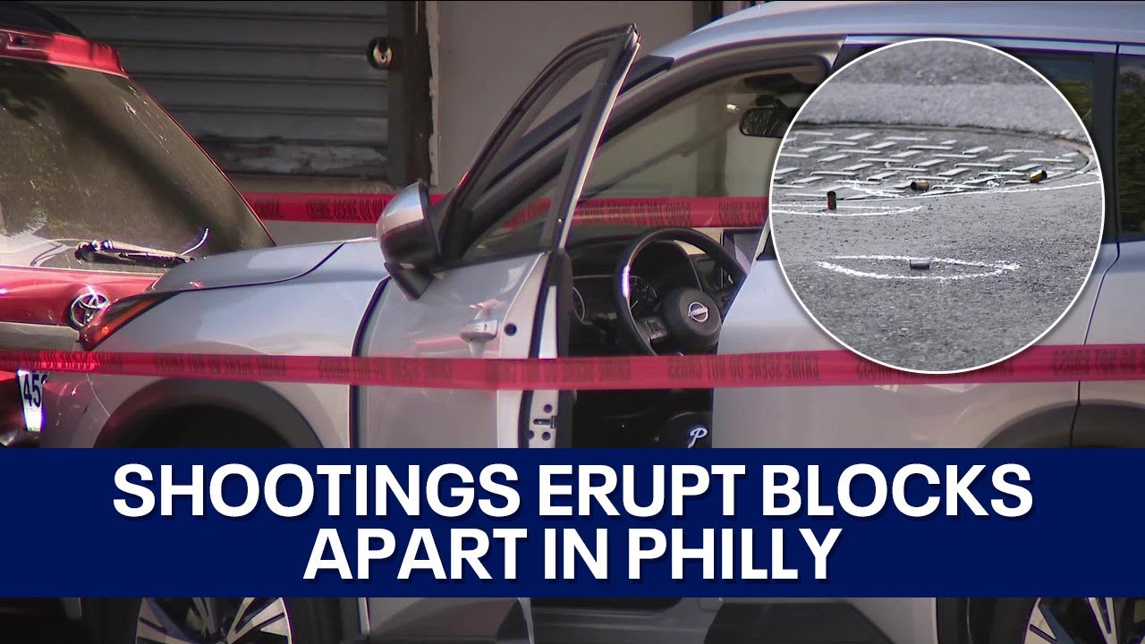 Two shootings blocks apart in Philadelphia leaves 1 dead, 3 injured ...
