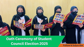 Oath Ceremony of Student Council Election 2025 | City Science School & College, Multan