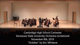 Eric Whitacre 'October' - String Orchestra