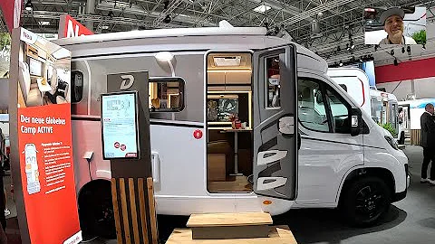 Dethleffs Globebus Camp T1 Camping car RV Camper Van Fiat Caravan Salon walkaround + interior W2685