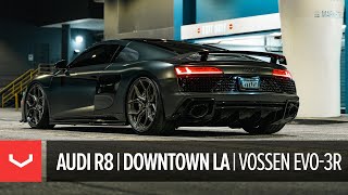 Audi R8 | Downtown Los Angeles | Vossen EVO-3R