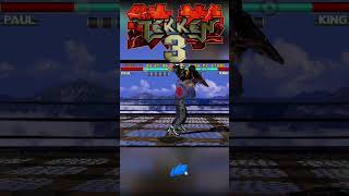 Tekken 3 - King 100% Damage Grapple vs Paul | 鉄拳3 キング 投げコンボ | 철권3 킹 콤보 #Shorts