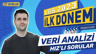 LGS 2023 İlk Dönem Hız'lı Sorular Matematik - Veri Analizi