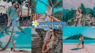 Summer Couple | How to edit summer couple in lightroom | Lightroom Mobile Tutorial | Free DNG file