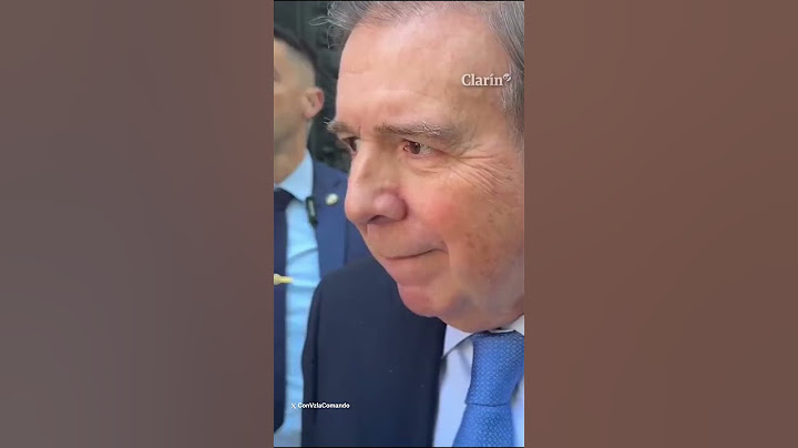 Edmundo González Urrutia: "Voy a ingresar a Venezuela por cualquier medio que sea"