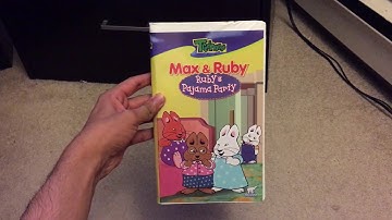 Opening To Max & Ruby: Ruby’s Pajama Party 2004 VHS