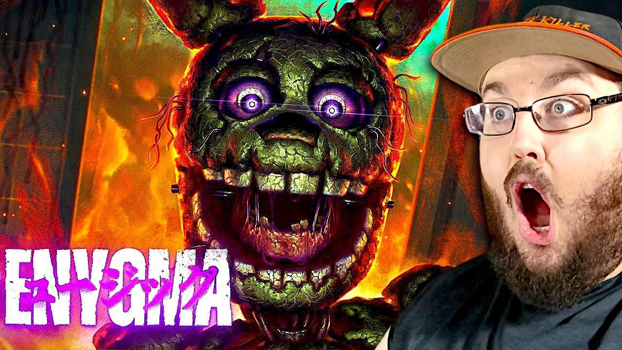 Песня из FNAF Sua Agonia | Springtrap/William Afton (Five Nights at Freddy's) | Enygma #Реакция н...