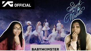 BABYMONSTER - 'STUCK IN THE MIDDLE' M/V | Indian Girls' Reaction | @AnGReacts27
