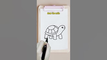 turtle drawing tutorial for kids  #drawing #forkids #art #turtle #animals