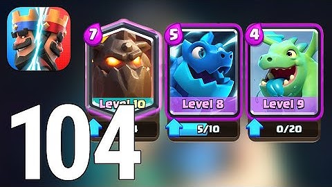Clash Royale Gameplay Walkthrough Part 104 - Lava Hound Electro Baby Dragon Best Deck 2020