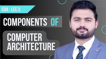 Various components of Computer Architecture in Urdu/Hindi