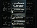 The "Ben Franklin Effect" and 2 More Tricks to Win People Over #mindset #socialhacks