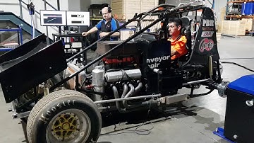 ProHub Chassis Dyno Starts Sprint Car