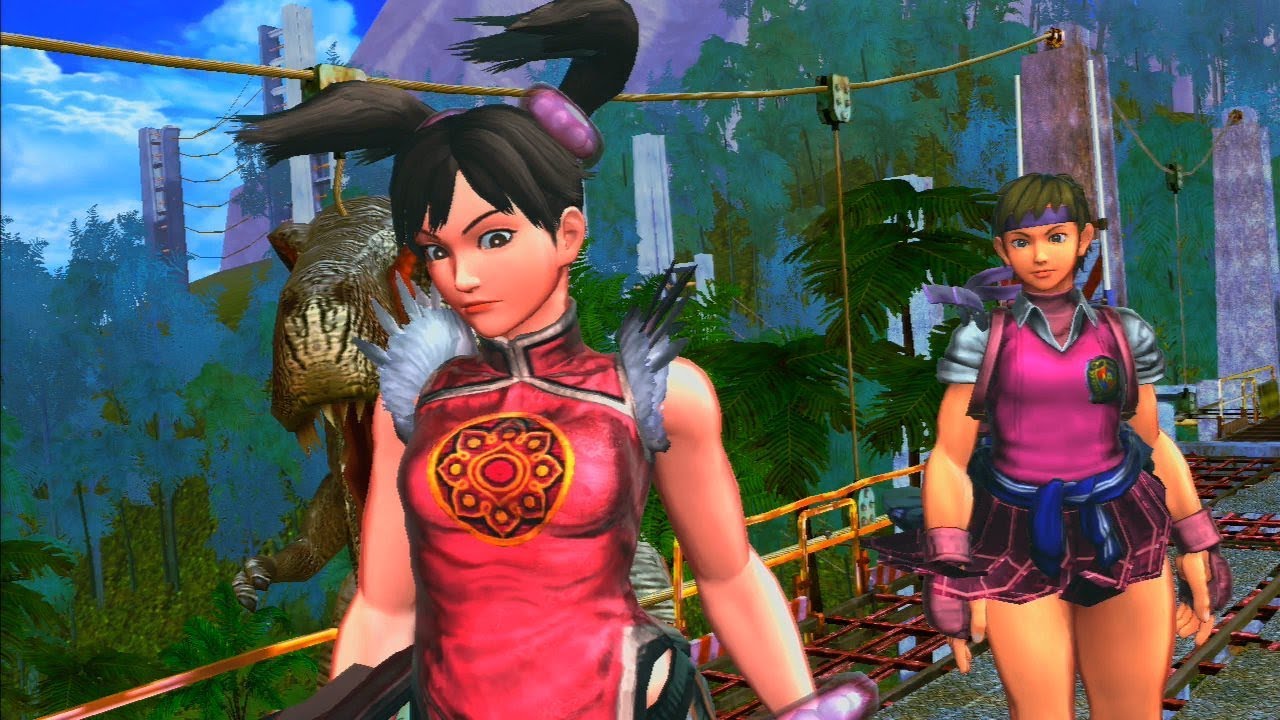 Street Fighter X Tekken Playthrough - Sakura and Xiaoyu (Team Overly Obsessed School Girls)