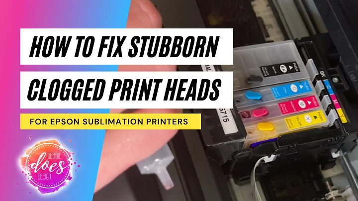 Sublimation Help!: How to Fix Stubborn Clogged Print Heads (for Epson Printers)