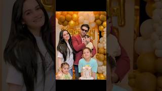 Aiman Khan Celebrate Muneeb Butt Birthday With her Daughters#shorts #showbiz #aimankhanandmuneebbutt